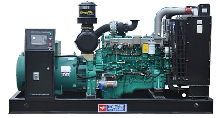 国产620KW玉柴柴油发电机组出厂检测完毕